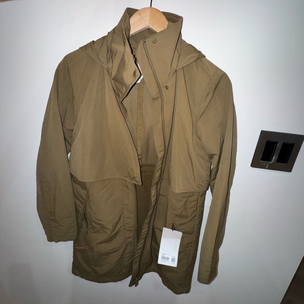 Lululemon always effortless long jacket size 2